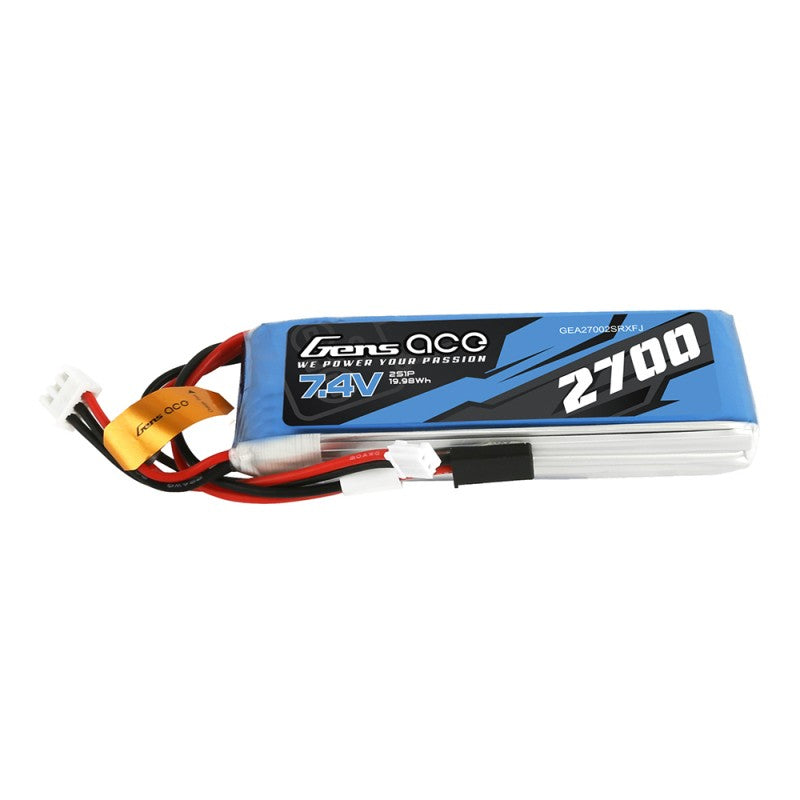 Gens ace 2700mAh 7.4V Lipo sender/modtager-batteri.