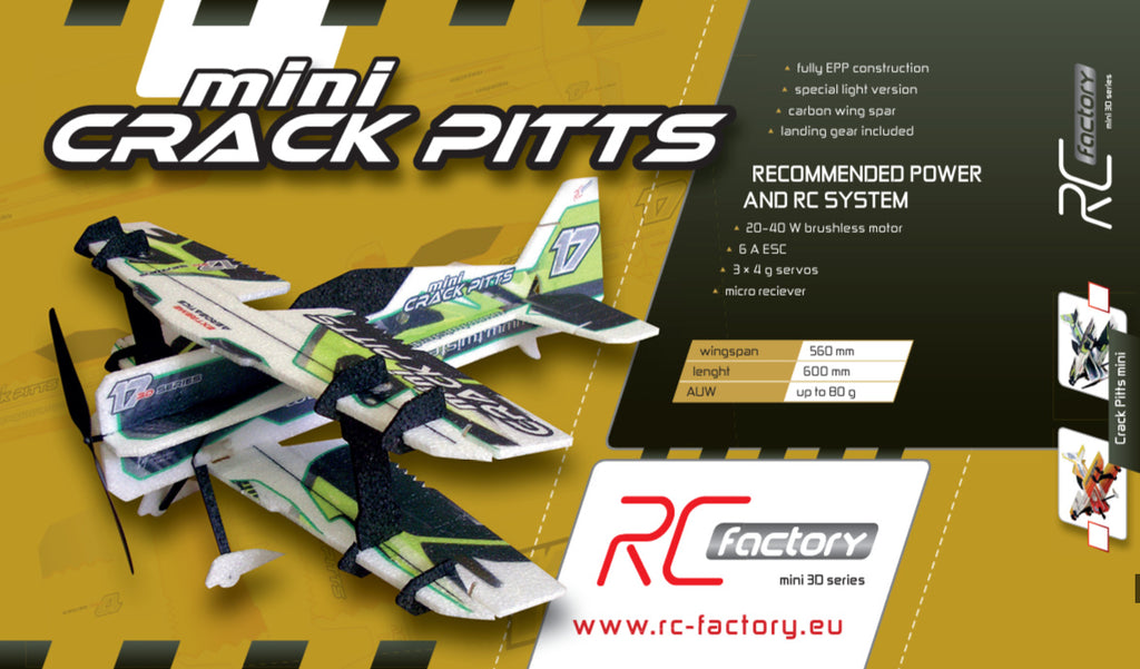Crack PITTS Mini, Green/Black