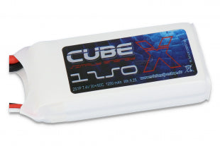 SLS X-CUBE 1250MAH 2S1P 7,4V 30C/60C
