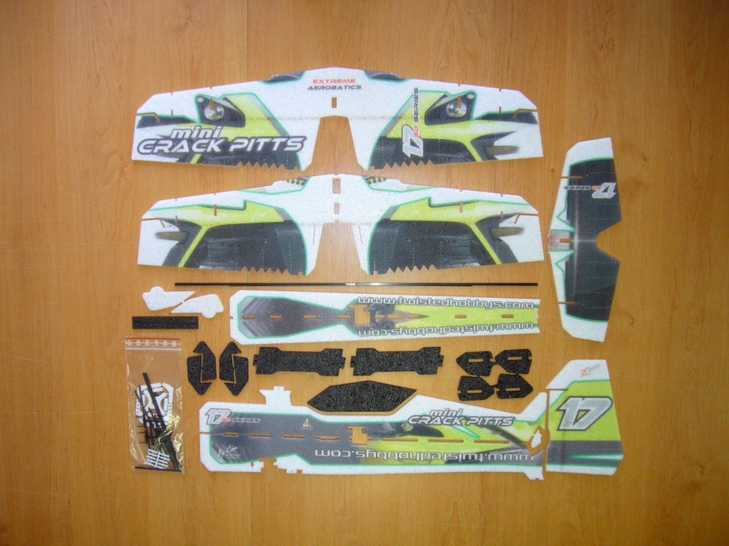 Crack PITTS Mini, Green/Black