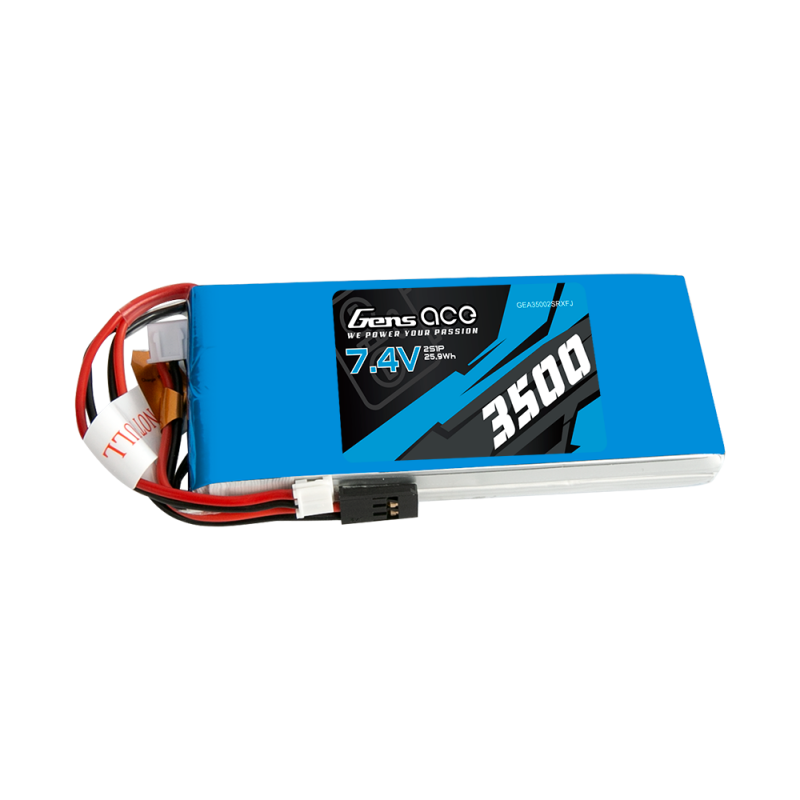 Gens ace 3500mAh 7.4V Lipo sender/modtager-batteri.