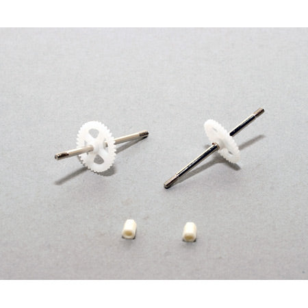 Propelaksel med gear til Ultra-Micro 4-Site, T-28,