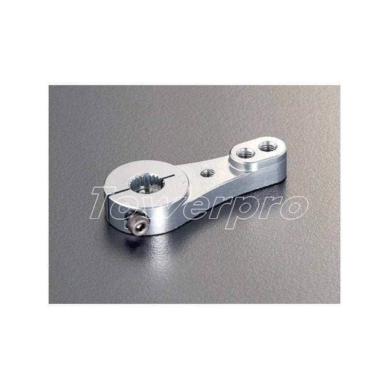 Servo Arm JR Titanium aluminium
