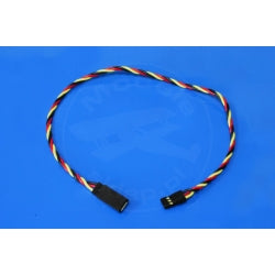 Servo forlængerledning 90 cm. Tvisted - 22AWG