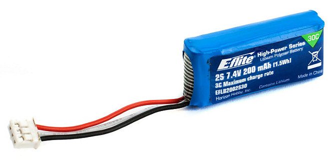 200mAh-2s LiPo til Blade mCP X Brushless