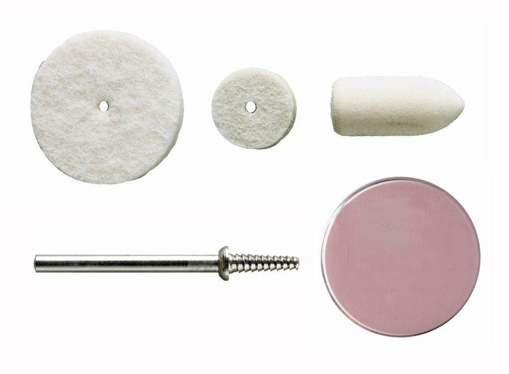 3 felt points + mandrel +paste