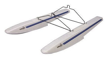 Float set til Super Cub, Carbon Cub S+,E-flite Apprentice og Valiant mm.