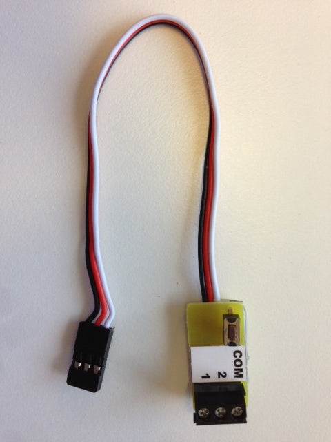 Elektronisk relæ, 2 kontakter