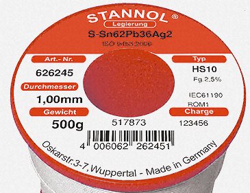 Loddetin 2,5 meter, 1,2mm tykkelse.