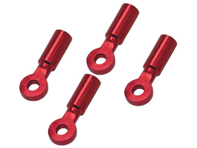 Hale supportlinks  i rød aluminium til BLADE 130 X