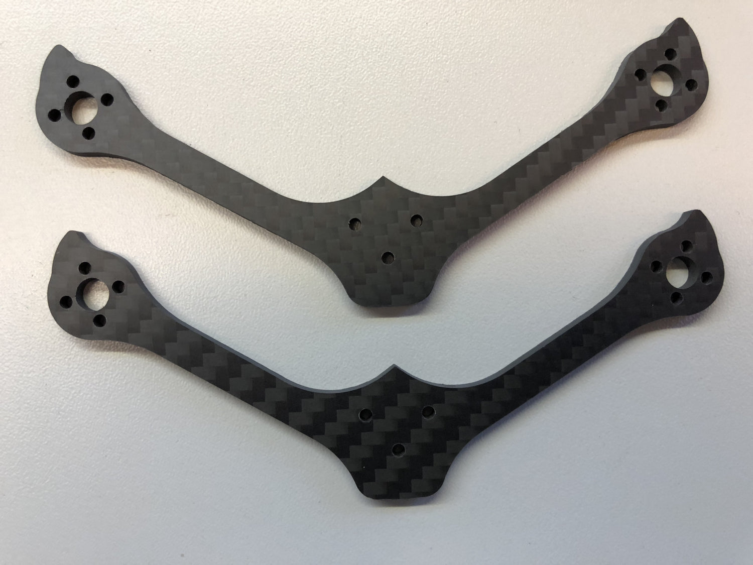 Arme til 3" propeller til BabyHawk RACE, 2 dobbeltarme.