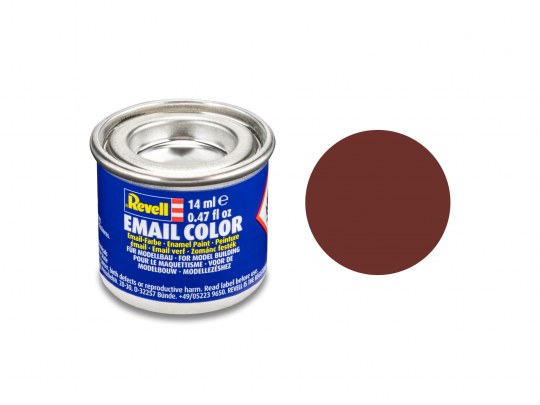 Revell Enamel maling, Reddish Brown, Matt, 14ml