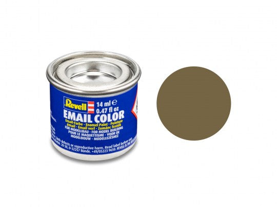 Revell Enamel maling, Olive Brown, Matt, 14ml