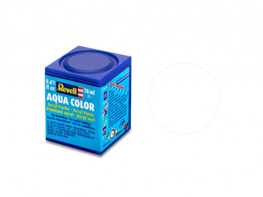 Revell Matt White (RAL 9001) Aqua Color Acrylic - 18 ml