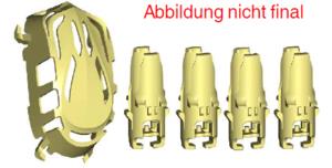 Krop til Nano Quadcopter, sort