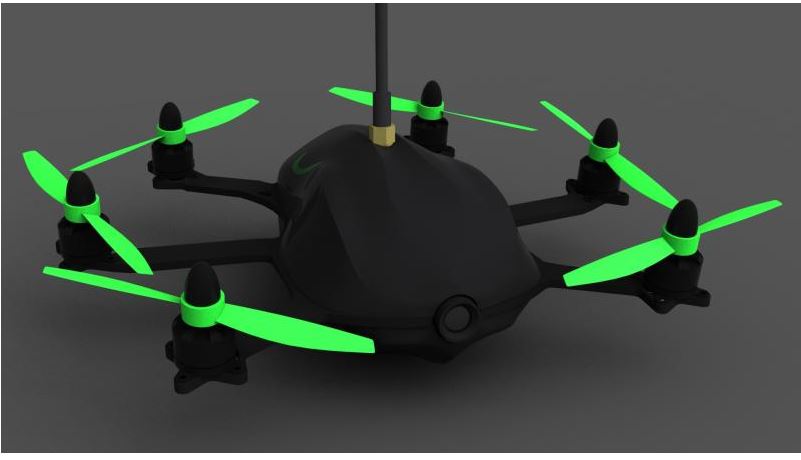 TBS Gemini - FPV racer