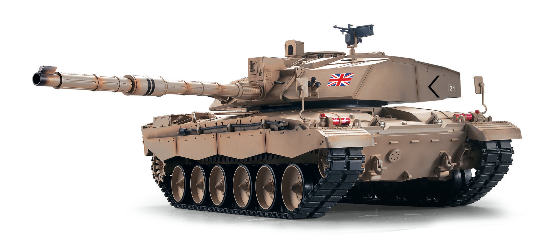 Heng Long Battle Tank 1:16 - British Challenger II - Airgun & IR