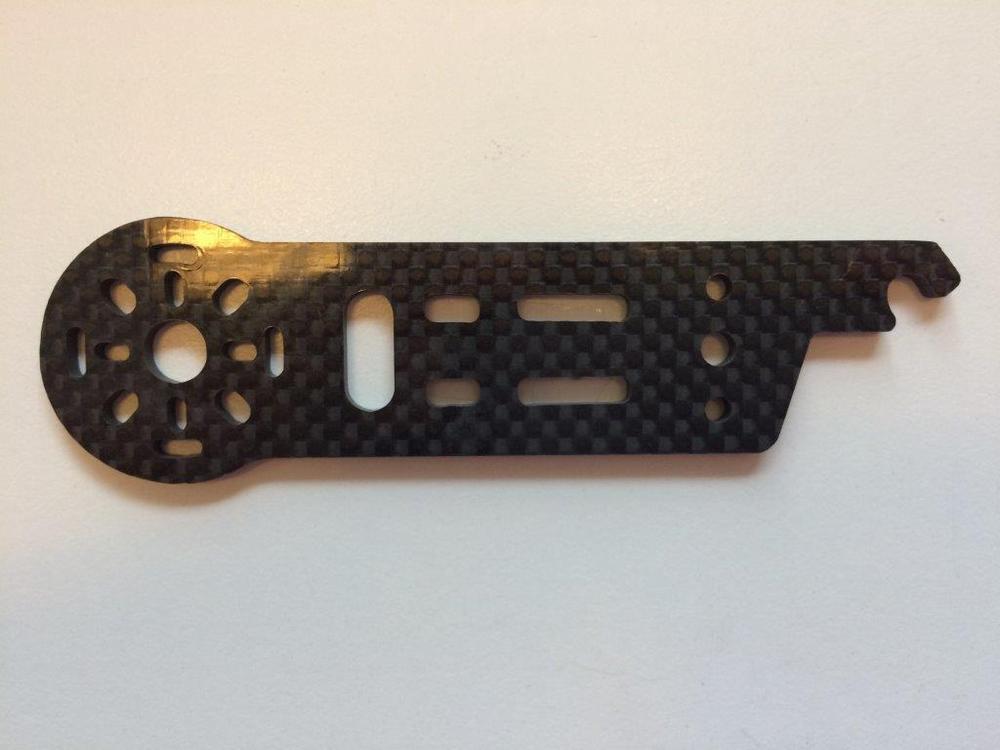 Arm-forrest til Night Hawk 300 i kulfiber