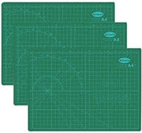 Skære og målemåtte A4