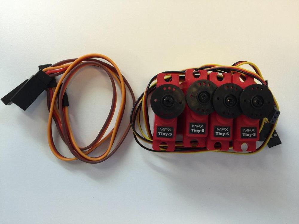 Servosæt og kabler til TwinStar BL