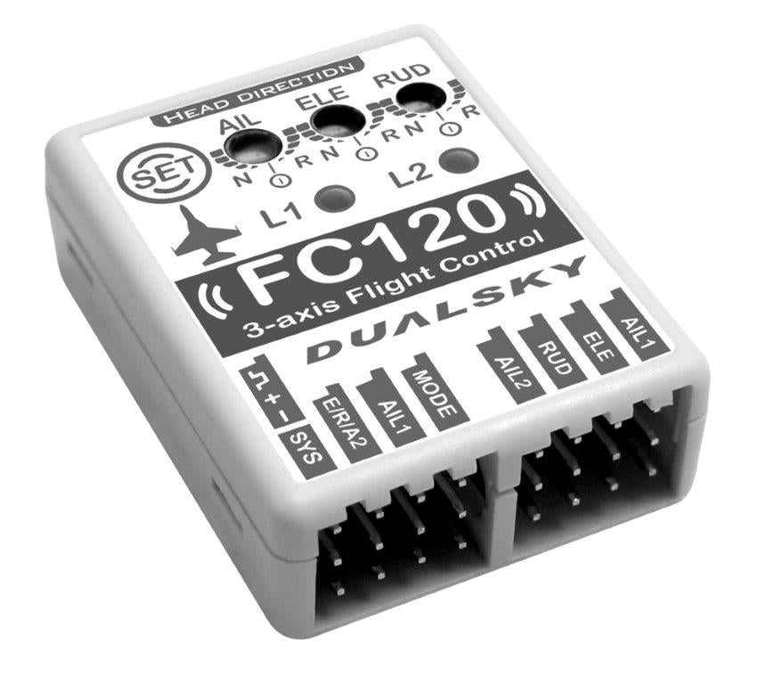 Flight Control FC120, 3-akset stabilisator til fly