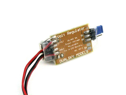 Dulasky spændingsregulator 3 Amp.