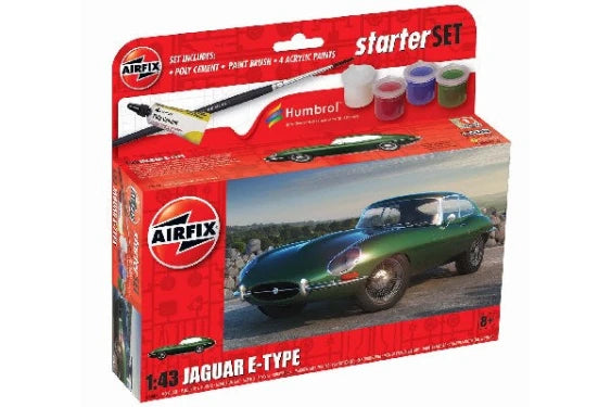 Airfix Small Starter Set 1:43 Jaguar E-TypeE
