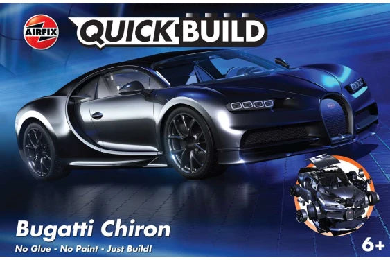 Airfix Quickbuild Bugatti Chiron, black