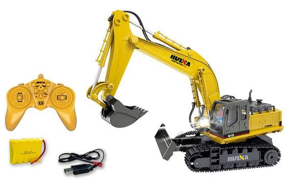 HUINA Excavator R/C 1:16, 2,4GHz, 11 channels