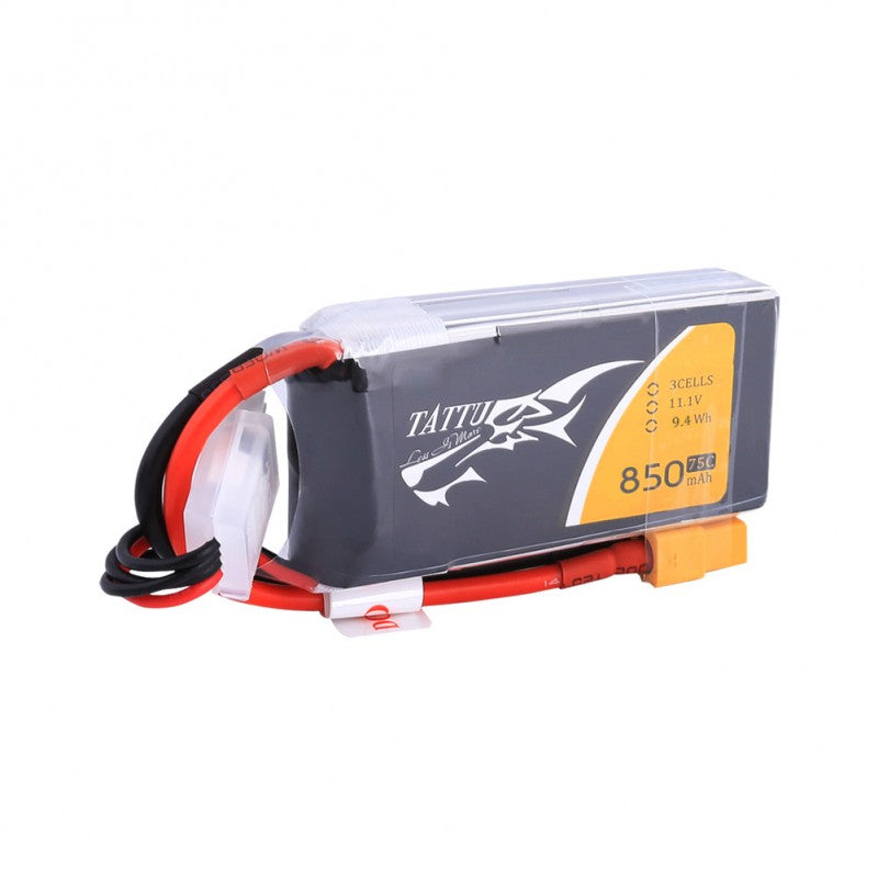 Tattu 850 mAh 3s LiPo, XT60 stik.