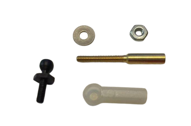 DU-BRO Kuglelink med gevindstykke