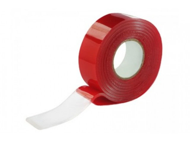 Dobbeltsidet Gel-tape, 1 x 20 x 1500 mm.