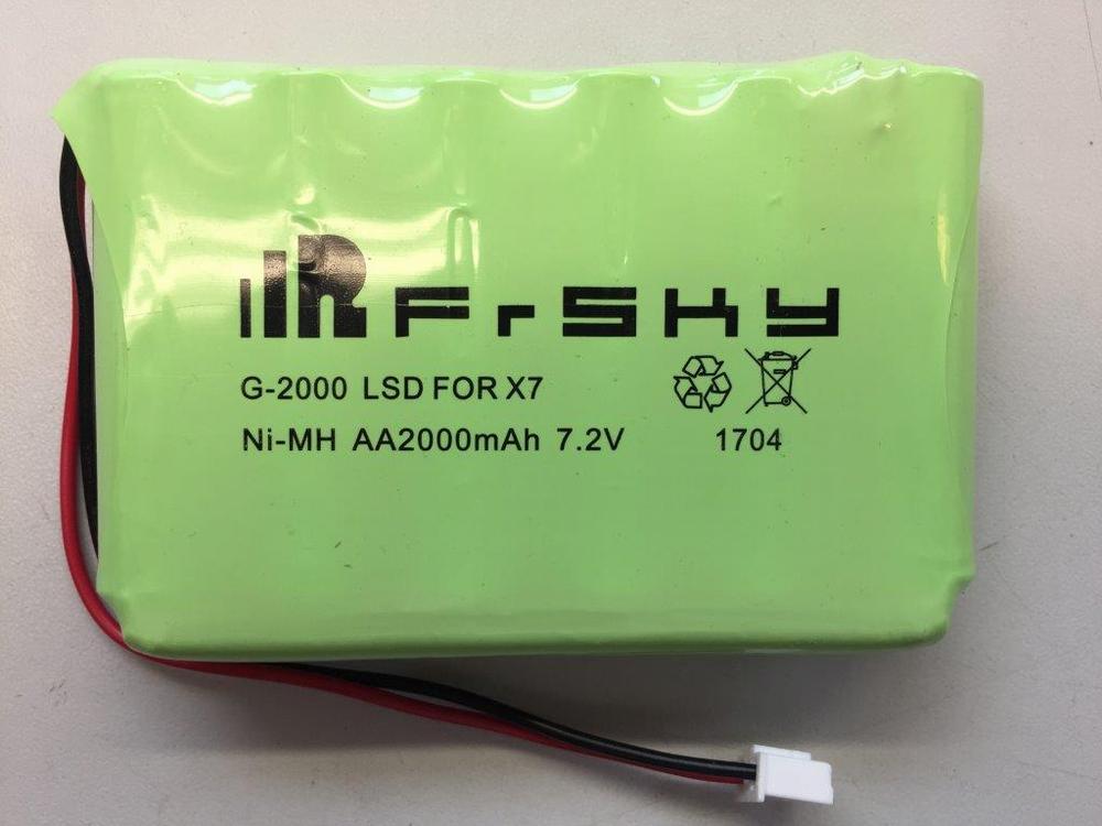 2000 mAh NiMH batteri til Q X7 sender fra FrSKY