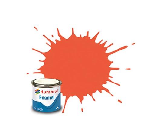Humbrol Enamel maling, Satin red