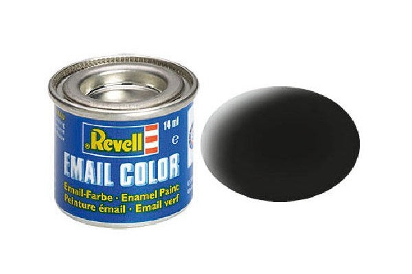 Revell Enamel maling, Black Mat.