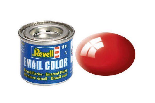Revell Enamel maling, Fiery Red Gloss.