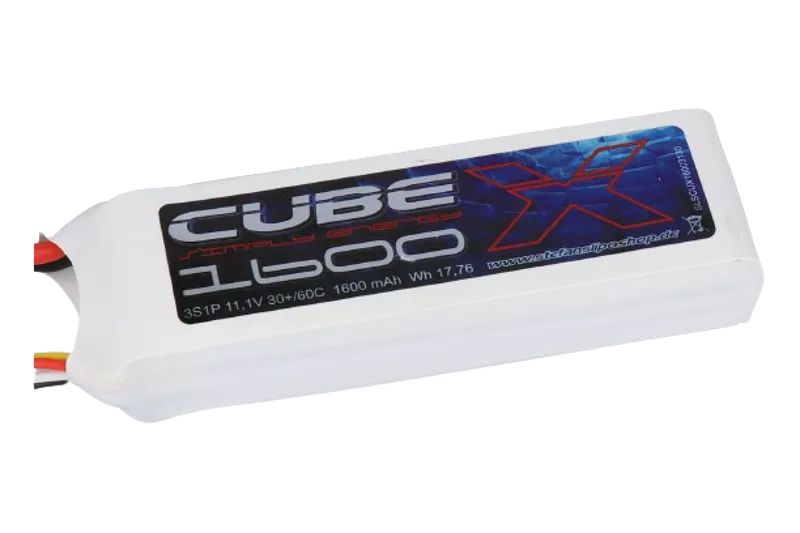 SLS X-CUBE 1600MAH 3S1P 11,1V 30C/60C