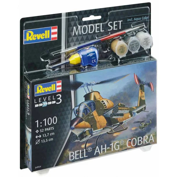 REVELL Model Set Bell AH-1G Cobra 1/100 – Modelhobby Shop