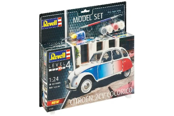 REVELL Model Set Citroen 2 CV Coccorico 1:24
