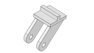 Rorhorn Twin 10x20 med stødstangsforbindelse