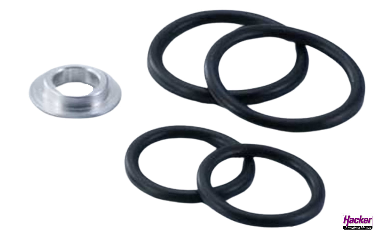 A10 prop gummi O-ring adapter sæt