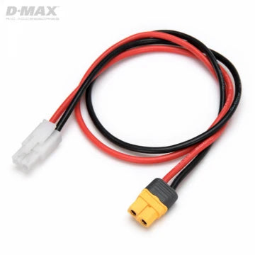 Adapter Ladekabel XT60 hun til Tamiya han