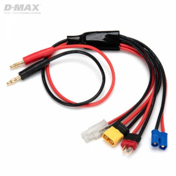 Ladekabel med flere forskellige stik