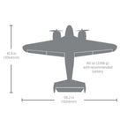Beechcraft D18/RC-45J 1.5m PNP
