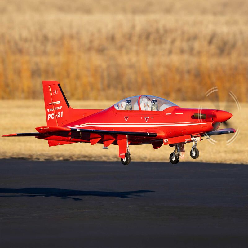 Pilatus PC-21 1,3 m BNF Basic med AS3X+ og SAFE Select FORUDBESTILLING TIL LEVERING I OKTOBER
