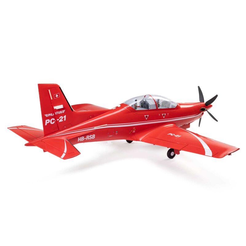 Pilatus PC-21 1,3 m BNF Basic med AS3X+ og SAFE Select FORUDBESTILLING TIL LEVERING I OKTOBER