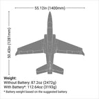 E-flite Viper 90mm EDF Jet ARF Plus
