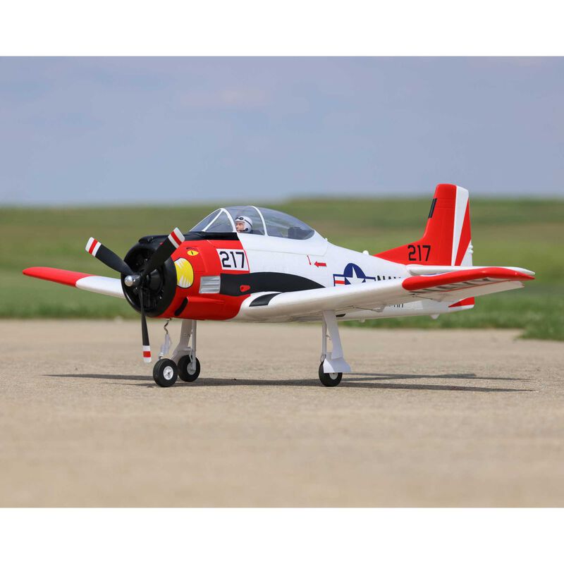 T-28 Trojan 1.2m BNF Basic with Smart