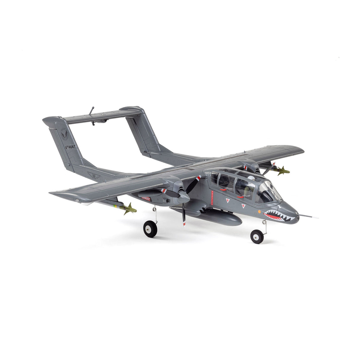 Micro OV-10 Bronco 645mm BNF Basic with AS3X and SAFE Select