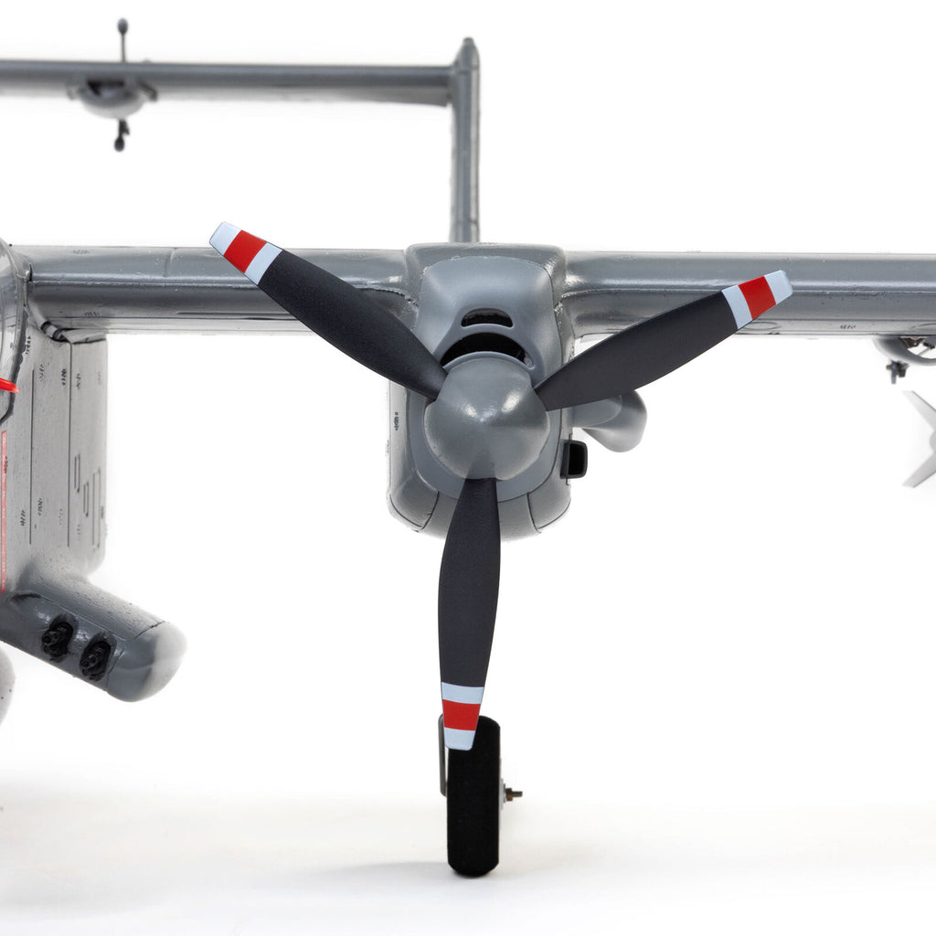 Micro OV-10 Bronco 645mm BNF Basic with AS3X and SAFE Select